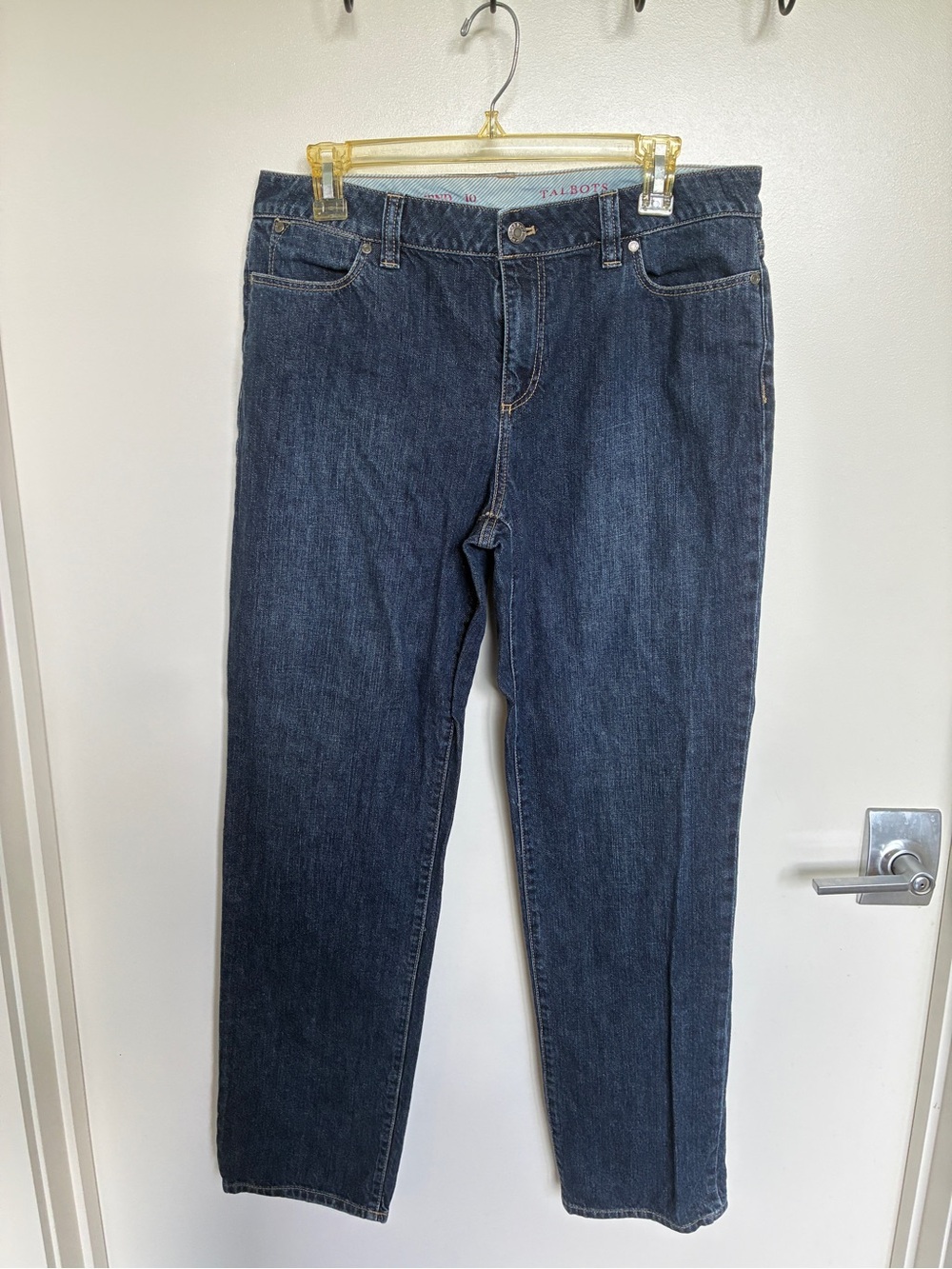 Talbots Women’s Dark Navy Boyfriend Jeans